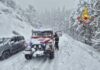 Neve in provincia oltre 60 interventi dei Vigili del Fuoco